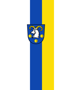 Flagge:  Rattenberg  |  Hochformat Fahne | 3.5m² | 300x120cm 