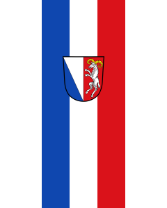 Flagge:  Rattiszell  |  Hochformat Fahne | 3.5m² | 300x120cm 