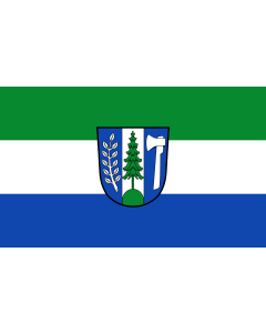 Flagge: Large Sankt Englmar  |  Querformat Fahne | 1.35m² | 90x150cm 