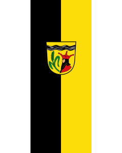 Flagge:  Schwarzach, M  |  Hochformat Fahne | 3.5m² | 300x120cm 