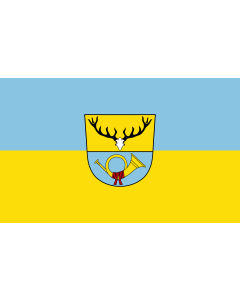 Flag: Stallwang |  landscape flag | 1.35m² | 14.5sqft | 90x150cm | 3x5ft 