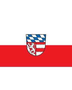 Flagge: Large Dingolfing-Landau (Kreis)  |  Querformat Fahne | 1.35m² | 90x150cm 