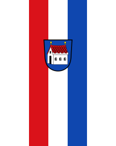 Bandiera: Frontenhausen, M | bandiera ritratto | 3,5&nbsp;m² | 300&nbsp;×&nbsp;120&nbsp;cm 