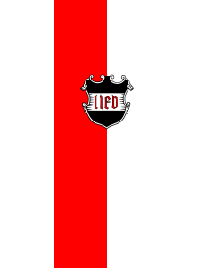Flag: Marklkofen |  portrait flag | 3.5m² | 38sqft | 300x120cm | 10x4ft 