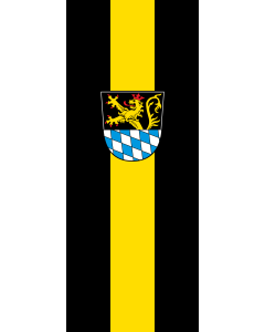 Flagge:  Amberg  |  Hochformat Fahne | 3.5m² | 300x120cm 