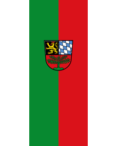 Flag: Weiden i.d.OPf. |  portrait flag | 3.5m² | 38sqft | 300x120cm | 10x4ft 