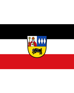 Flag: Ebermannsdorf |  landscape flag | 1.35m² | 14.5sqft | 90x150cm | 3x5ft 