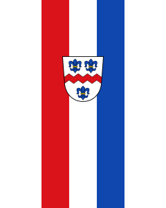 Flag: Ensdorf |  portrait flag | 3.5m² | 38sqft | 300x120cm | 10x4ft 