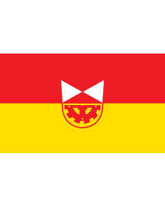 Flag: Freudenberg |  landscape flag | 1.35m² | 14.5sqft | 90x150cm | 3x5ft 
