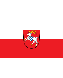 Flag: Hirschau, St |  landscape flag | 1.35m² | 14.5sqft | 90x150cm | 3x5ft 