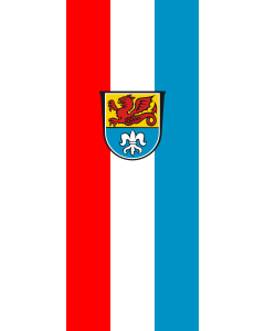 Flag: Illschwang | portrait flag | 3.5m² | 38sqft | 300x120cm | 10x4ft