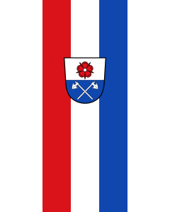 Flag: Königstein, M | portrait flag | 3.5m² | 38sqft | 300x120cm | 10x4ft