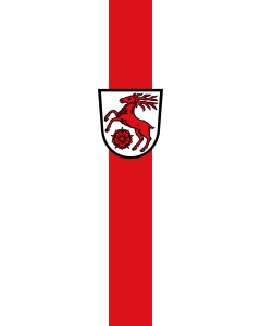 Flagge:  Kümmersbruck  |  Hochformat Fahne | 3.5m² | 300x120cm 
