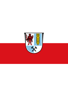 Flagge: Large Poppenricht  |  Querformat Fahne | 1.35m² | 90x150cm 