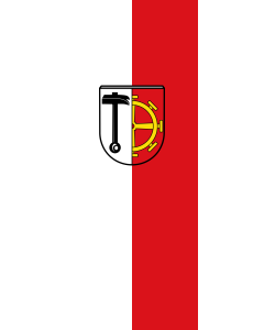 Flag: Schmidmühlen, M | portrait flag | 3.5m² | 38sqft | 300x120cm | 10x4ft