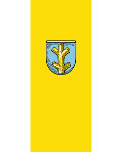 Flagge:  Schnaittenbach, St  |  Hochformat Fahne | 3.5m² | 300x120cm 
