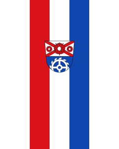 Flag: Weigendorf | portrait flag | 3.5m² | 38sqft | 300x120cm | 10x4ft