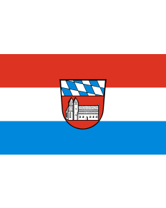 Flagge: Large Cham (Kreis)  |  Querformat Fahne | 1.35m² | 90x150cm 