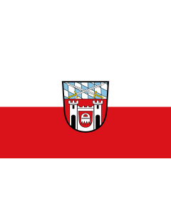 Flagge: Large Cham, St  |  Querformat Fahne | 1.35m² | 90x150cm 