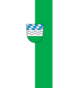 Flagge:  Furth im Wald, St  |  Hochformat Fahne | 3.5m² | 300x120cm 
