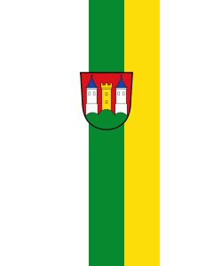 Flag: Hohenwarth | portrait flag | 3.5m² | 38sqft | 300x120cm | 10x4ft