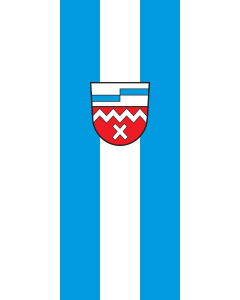 Flagge:  Pemfling  |  Hochformat Fahne | 3.5m² | 300x120cm 