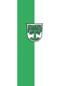 Flag: Waldmünchen, St |  portrait flag | 3.5m² | 38sqft | 300x120cm | 10x4ft 