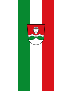 Flag: Willmering |  portrait flag | 3.5m² | 38sqft | 300x120cm | 10x4ft 