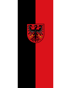 Flagge:  Neumarkt i.d.OPf., GKSt  |  Hochformat Fahne | 3.5m² | 300x120cm 