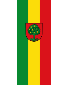 Flagge:  Pyrbaum, M  |  Hochformat Fahne | 3.5m² | 300x120cm 