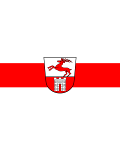 Flag: Trabitz |  landscape flag | 1.35m² | 14.5sqft | 90x150cm | 3x5ft 
