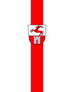Flag: Trabitz |  portrait flag | 3.5m² | 38sqft | 300x120cm | 10x4ft 