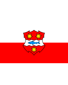 Flag: Windischeschenbach, St |  landscape flag | 1.35m² | 14.5sqft | 90x150cm | 3x5ft 