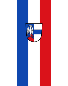 Flagge:  Bechtsrieth  |  Hochformat Fahne | 3.5m² | 300x120cm 