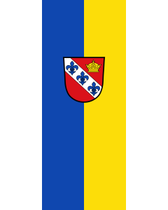 Flagge:  Aufhausen  |  Hochformat Fahne | 3.5m² | 300x120cm 