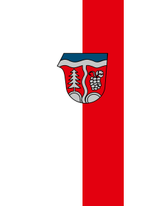 Flagge:  Bach a.d.Donau  |  Hochformat Fahne | 3.5m² | 300x120cm 