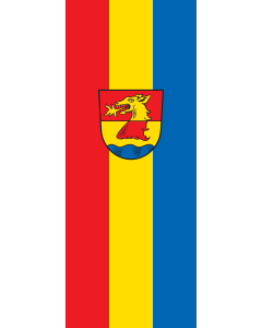 Flagge:  Duggendorf  |  Hochformat Fahne | 3.5m² | 300x120cm 