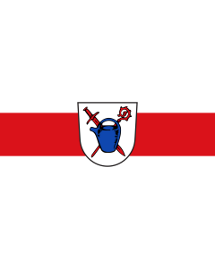 Flagge: Large Holzheim a.Forst  |  Querformat Fahne | 1.35m² | 90x150cm 