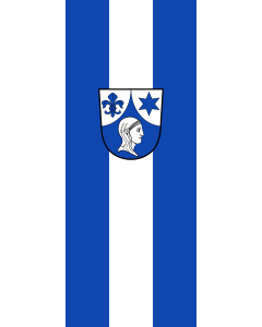 Flagge:  Pettendorf  |  Hochformat Fahne | 3.5m² | 300x120cm 