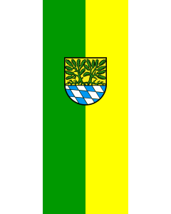 Flagge:  Nittenau, St  |  Hochformat Fahne | 3.5m² | 300x120cm 
