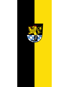 Flagge:  Schwandorf, GKSt  |  Hochformat Fahne | 3.5m² | 300x120cm 