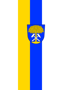 Bandiera: Wackersdorf | bandiera ritratto | 3,5&nbsp;m² | 300&nbsp;×&nbsp;120&nbsp;cm 