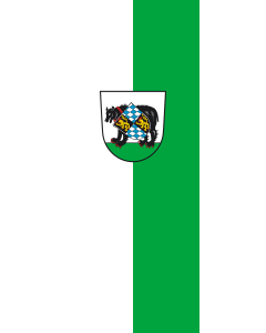 Flagge:  Bärnau, St  |  Hochformat Fahne | 3.5m² | 300x120cm 
