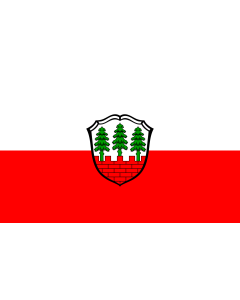 Flag: Waldershof, St |  landscape flag | 1.35m² | 14.5sqft | 90x150cm | 3x5ft 