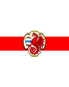 Flag: Wiesau, M |  landscape flag | 1.35m² | 14.5sqft | 90x150cm | 3x5ft 