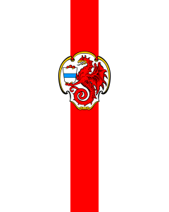 Flag: Wiesau, M | portrait flag | 3.5m² | 38sqft | 300x120cm | 10x4ft