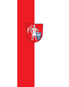 Bandiera: Bamberg | bandiera ritratto | 3,5&nbsp;m² | 300&nbsp;×&nbsp;120&nbsp;cm 