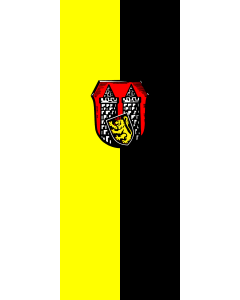 Bandiera: Hof | bandiera ritratto | 3,5&nbsp;m² | 300&nbsp;×&nbsp;120&nbsp;cm 