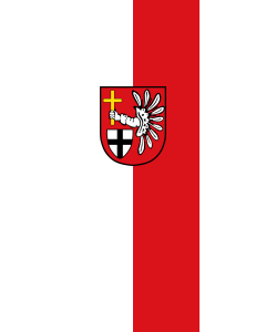 Flagge:  Oberhaid  |  Hochformat Fahne | 3.5m² | 300x120cm 