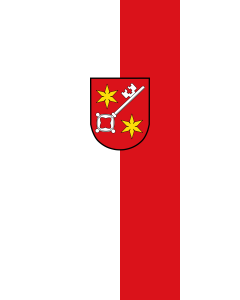 Flagge:  Schlüsselfeld, St  |  Hochformat Fahne | 3.5m² | 300x120cm 